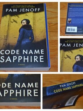 Code Name Sapphire paperback book by Pam Jenoff - WWII historical fiction